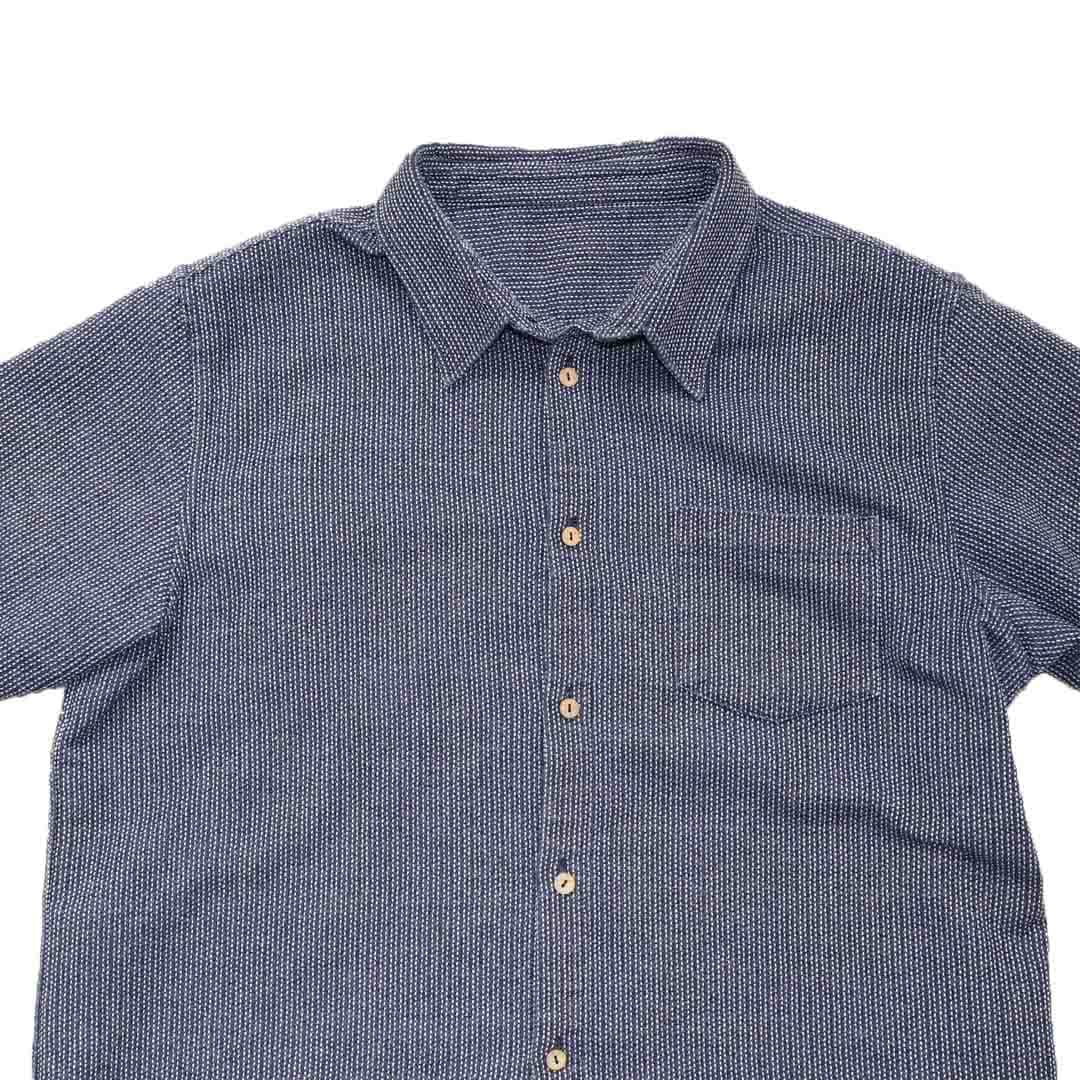 Atlast&co DENIM SHIRT デニムシャツ TENDERLOIN TENDERLOIN 刺子柄 DENIM SHIRT | SHIRT | TENDERLOIN テンダーロイン