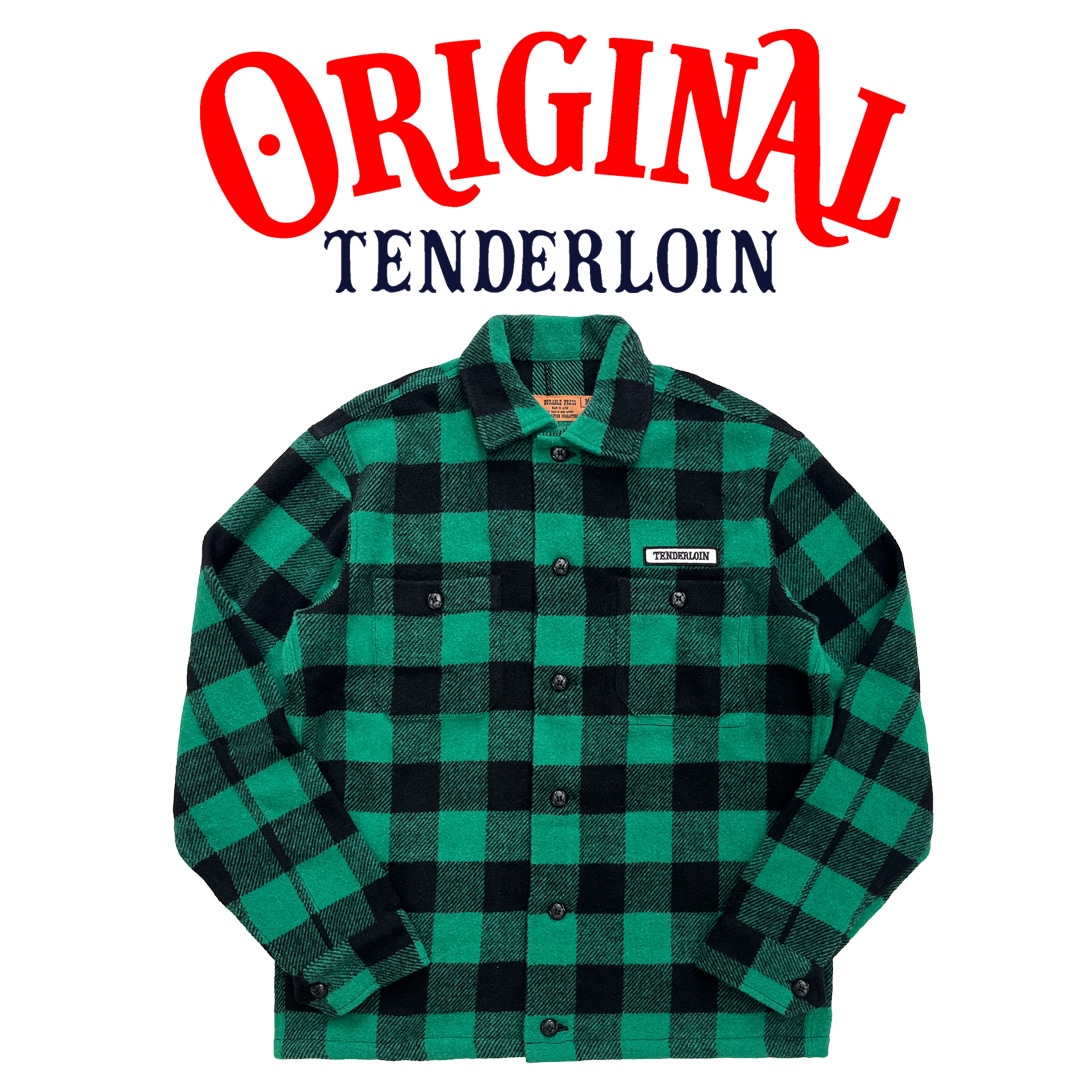 正規オンライン購入 TENDERLOIN T-BUFFALO JACKET LIMITED】TENDERLOIN T-BUFFALO JACKET GREEN | JACKET | TENDERLOIN
