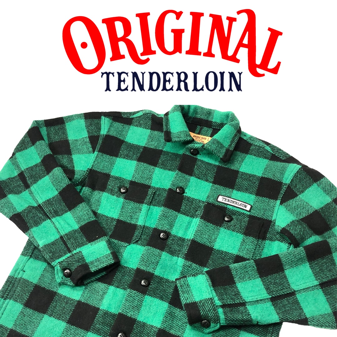 9月初旬納品】TENDERLOIN T-BUFFALO JACKET GREEN | JACKET