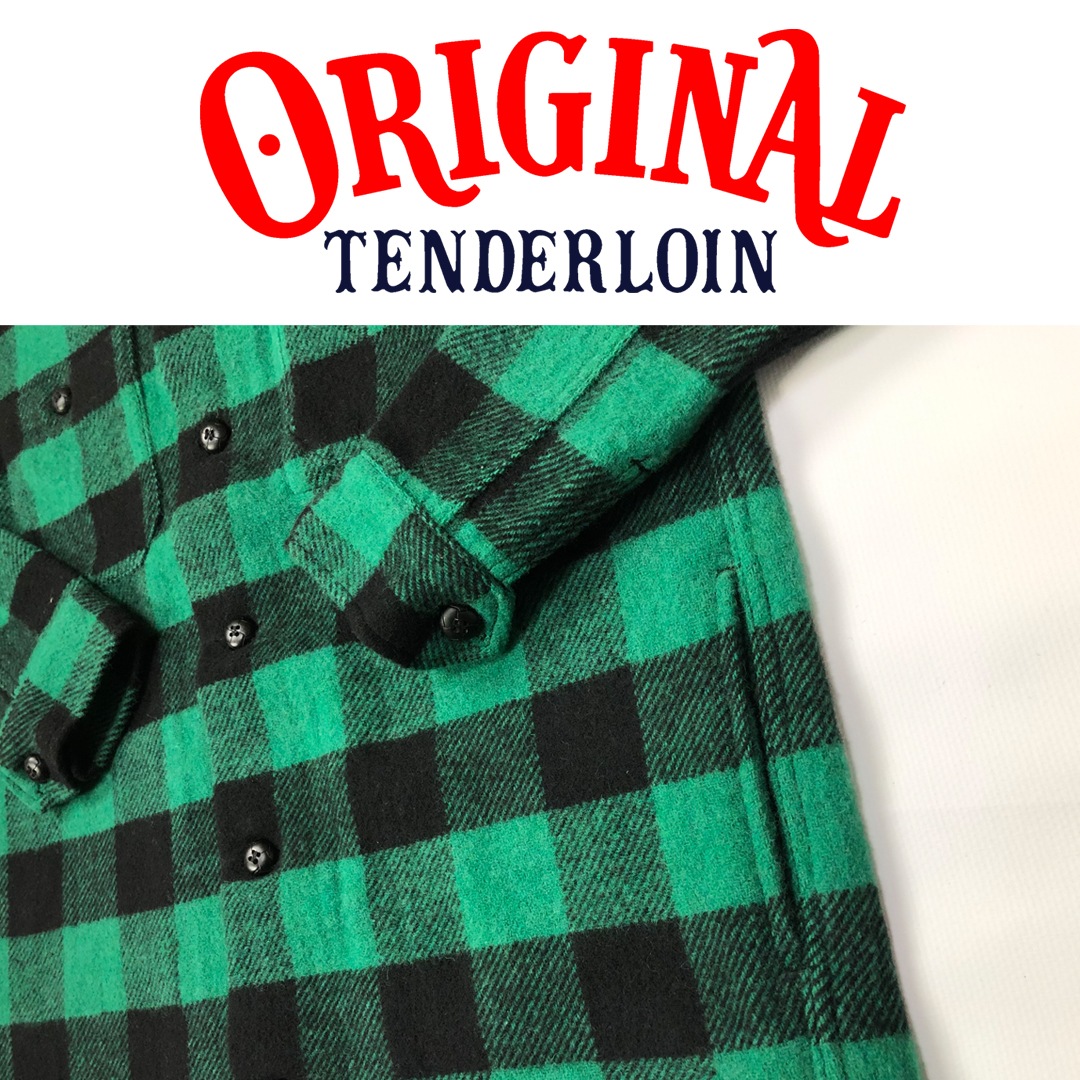 ジャケット・アウター TENDERLOIN T-LUMBERJACK BUFFALO JACKET 9月初旬納品】TENDERLOIN T-BUFFALO JACKET GREEN | JACKET