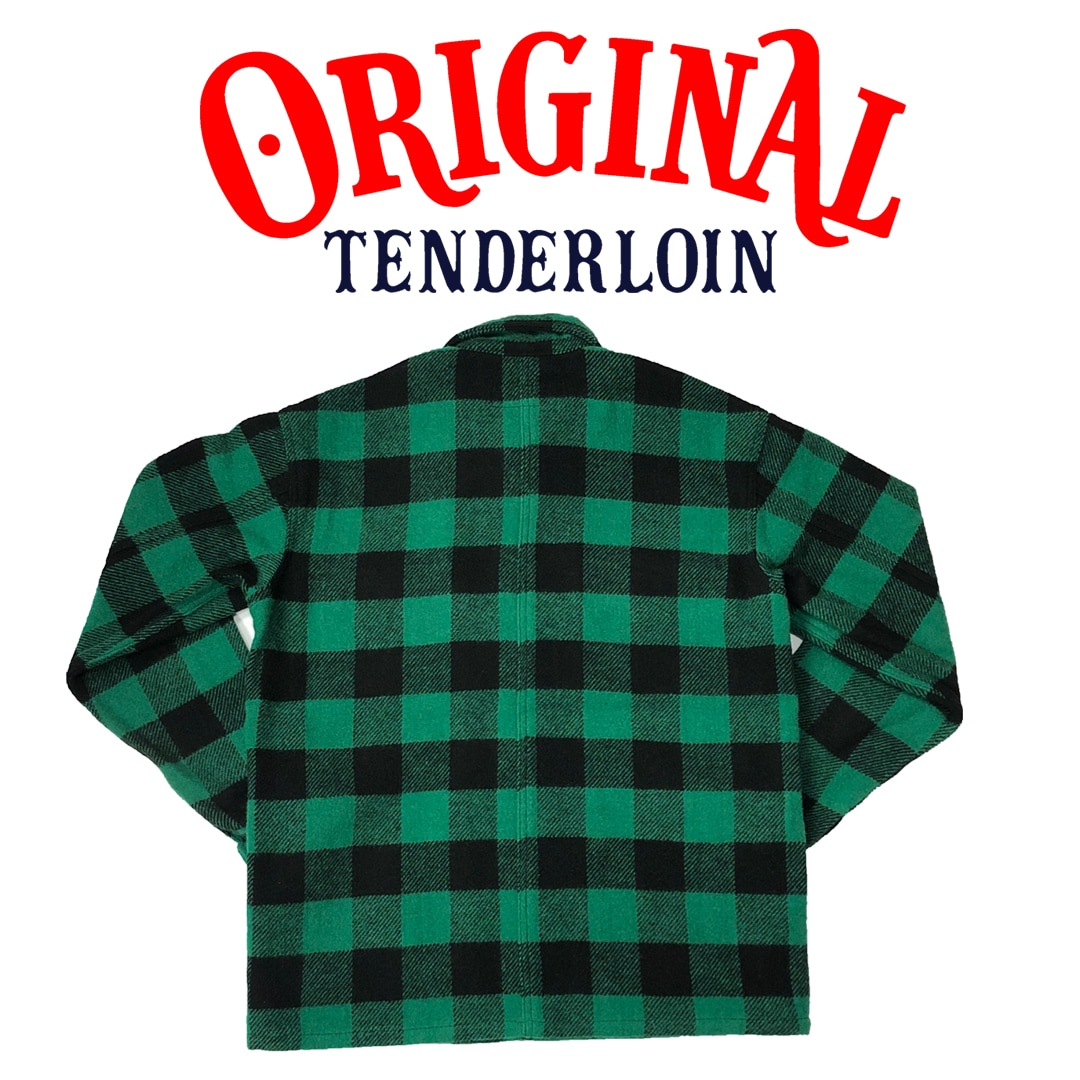 TENDERLOIN T-BUFFALO JACKET GREEN Mサイズ 9月初旬納品】TENDERLOIN T-BUFFALO JACKET GREEN | JACKET
