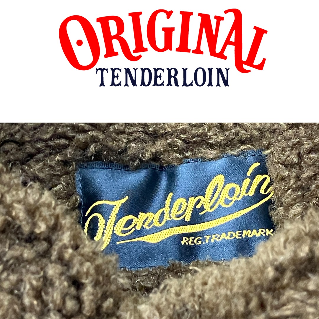 【10月初旬納品】TENDERLOIN SADDLE LEATHER JACKET 