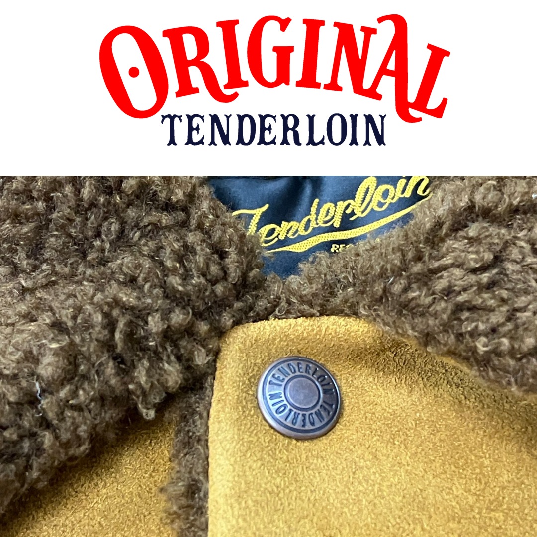【10月初旬納品】TENDERLOIN SADDLE LEATHER JACKET 