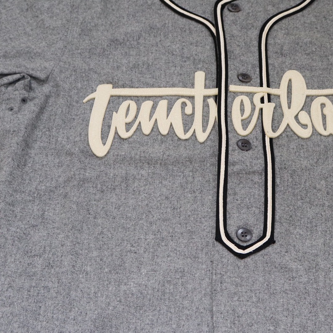 TENDERLOIN BASEBALL WOOL SHIRT WHITE