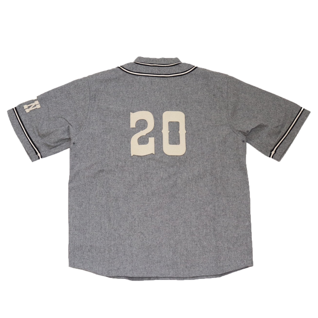 TENDERLOIN BASEBALL WOOL SHIRT WHITE | SHIRT | TENDERLOIN