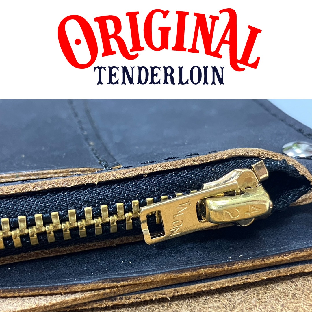 【8月下旬納品分】TENDERLOIN TRUCKER WALLET LONG BLACK