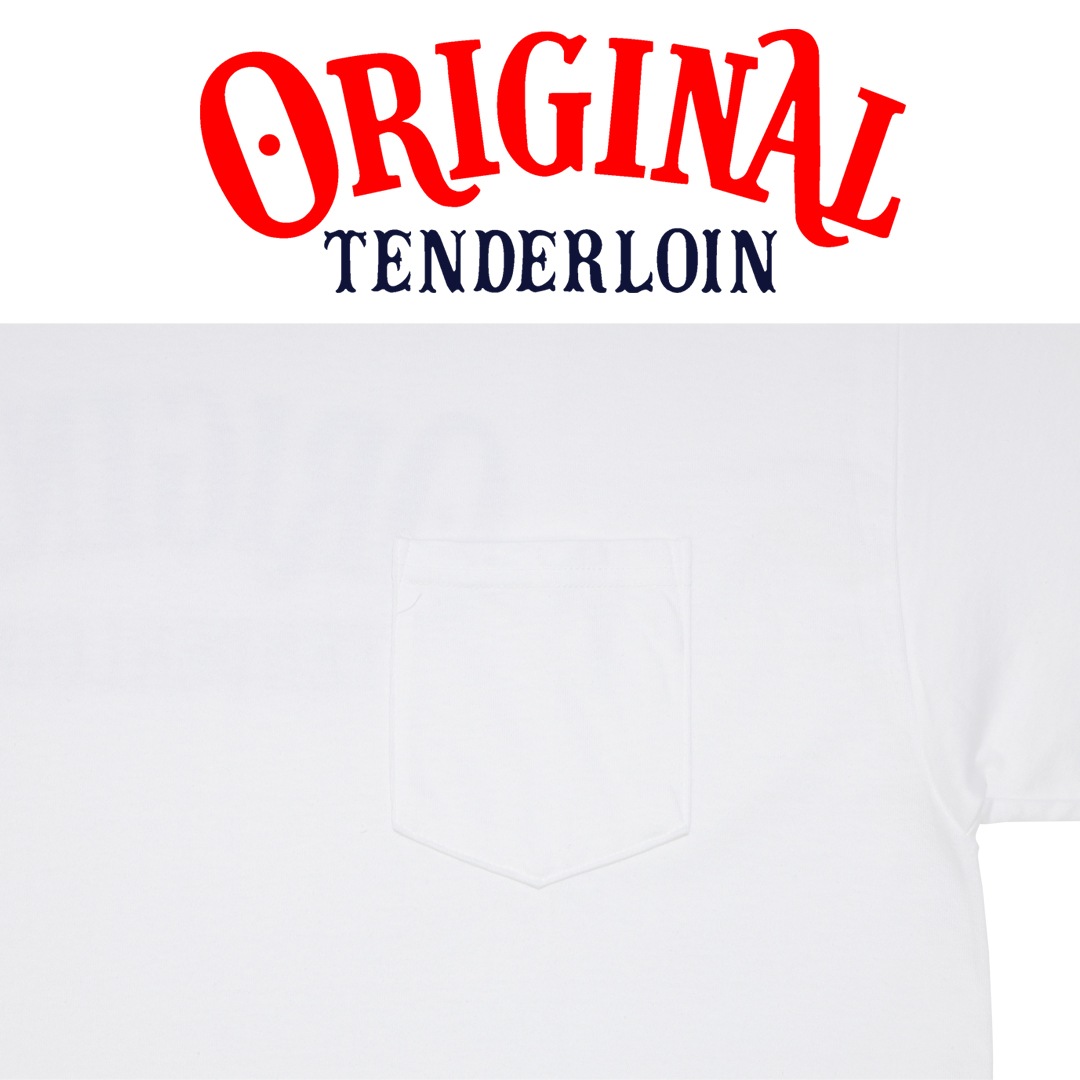 し*じ様 Tenderloin テンダーロイン Lサイズ ホワイトデニムジャケッ TENDERLOIN（テンダーロイン） T-DRIZZLER JKT BW ジップジャケット