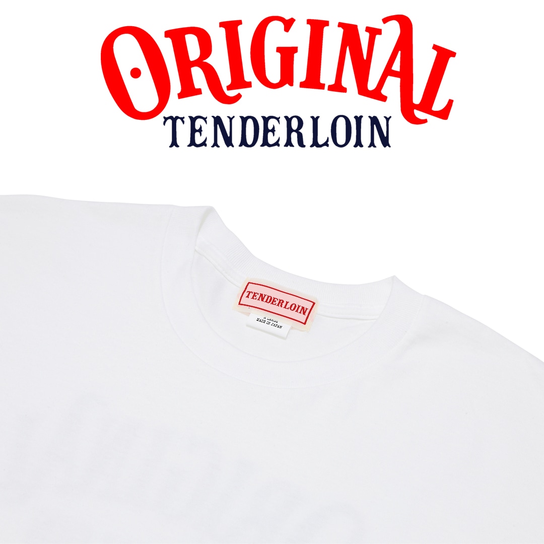 TENDERLOIN LOGO POCKET T-SHIRTS 6.0oz PREMIUM COTTON 100