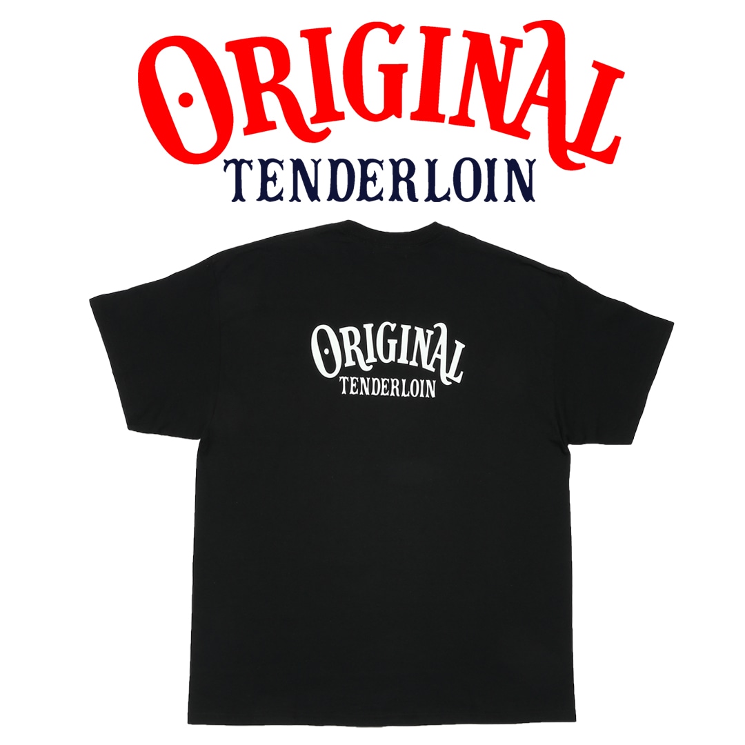 TENDERLOIN LOGO POCKET T-SHIRTS 6.0oz PREMIUM COTTON 100