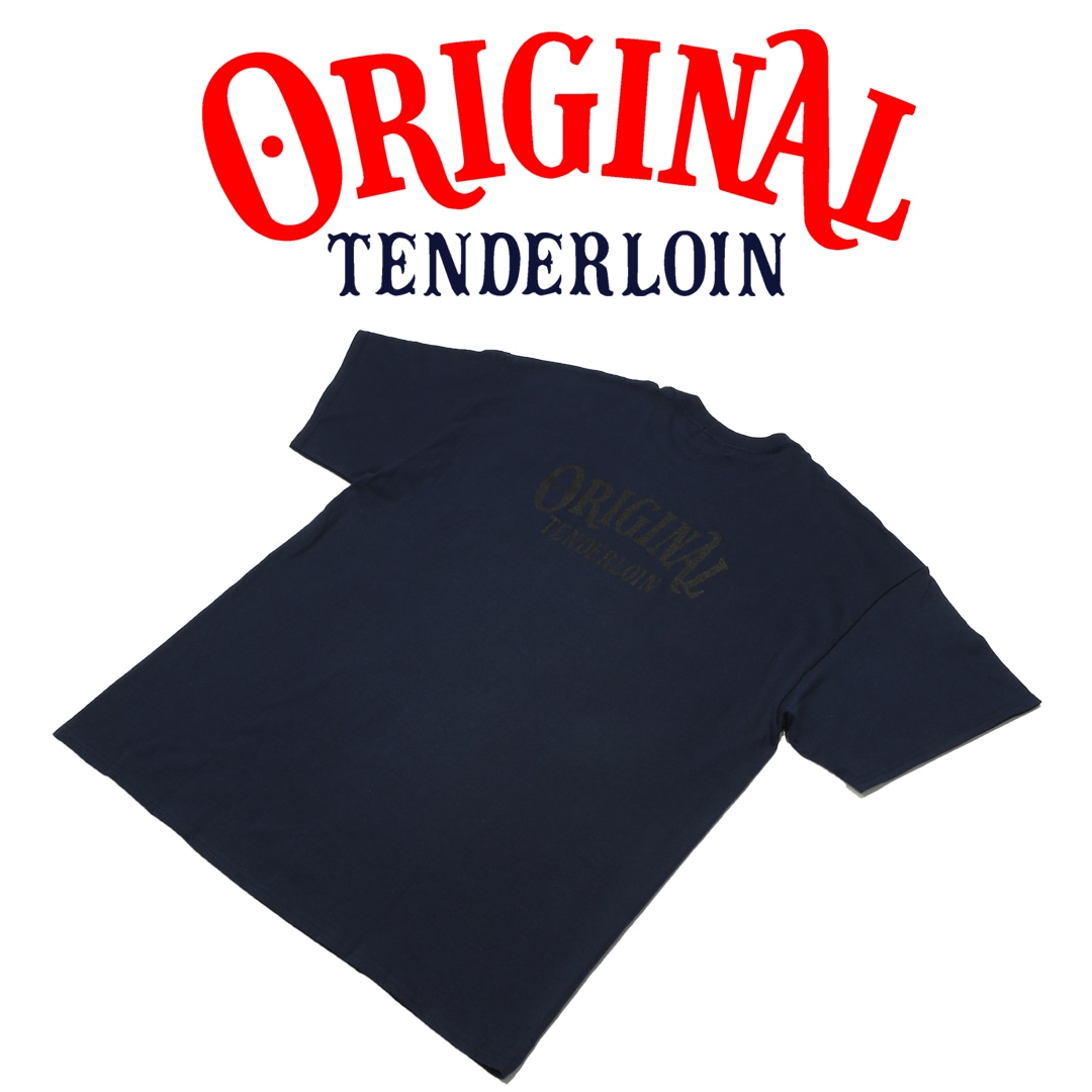 TENDERLOIN LOGO POCKET T-SHIRTS 6.0oz PREMIUM COTTON 100