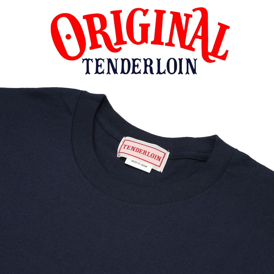 TENDERLOIN（テンダーロイン）FOOTBALL SHIRT サイズXL Size【XL】 TENDERLOIN テンダーロイン TEE NEW OE Tシャツ 黒