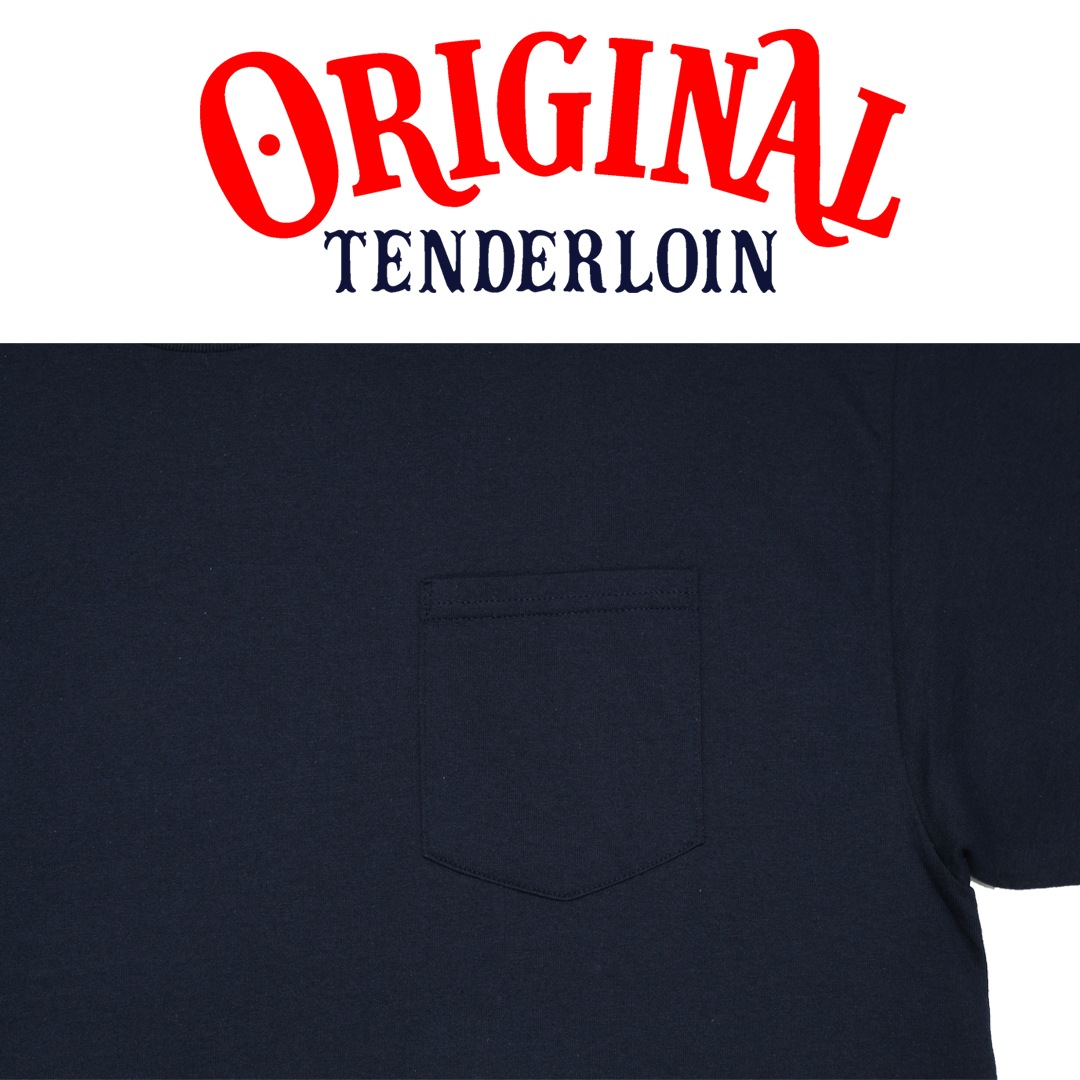 TENDERLOIN テンダーロイン T-TEE N/S TENDERLOIN LOGO POCKET T-SHIRTS 6.0oz PREMIUM COTTON 100