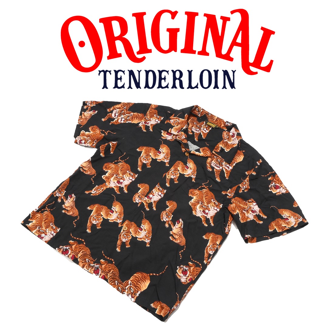 TENDERLOIN “ONE HUNDRED TIGERS （百虎）” ALOHA SHIRTS