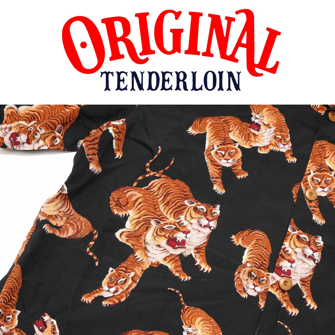 テンダーロイン TENDERLOIN T-BAMBOOタイガーストライプ　Ｌ テンダーロイン TENDERLOIN T-BAMBOOタイガーストライプ L