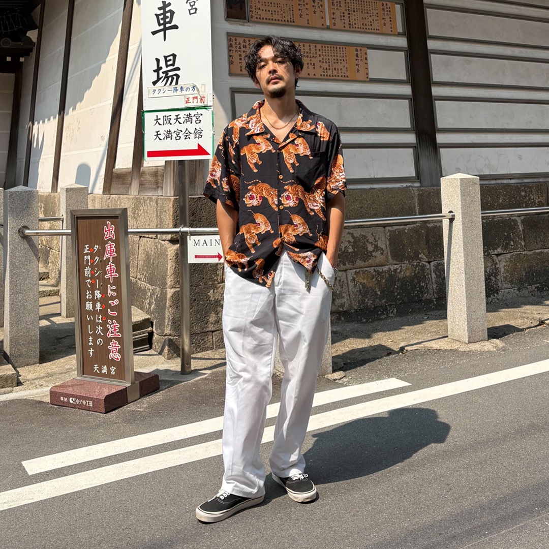 TENDERLOIN “ONE HUNDRED TIGERS （百虎）” ALOHA SHIRTS