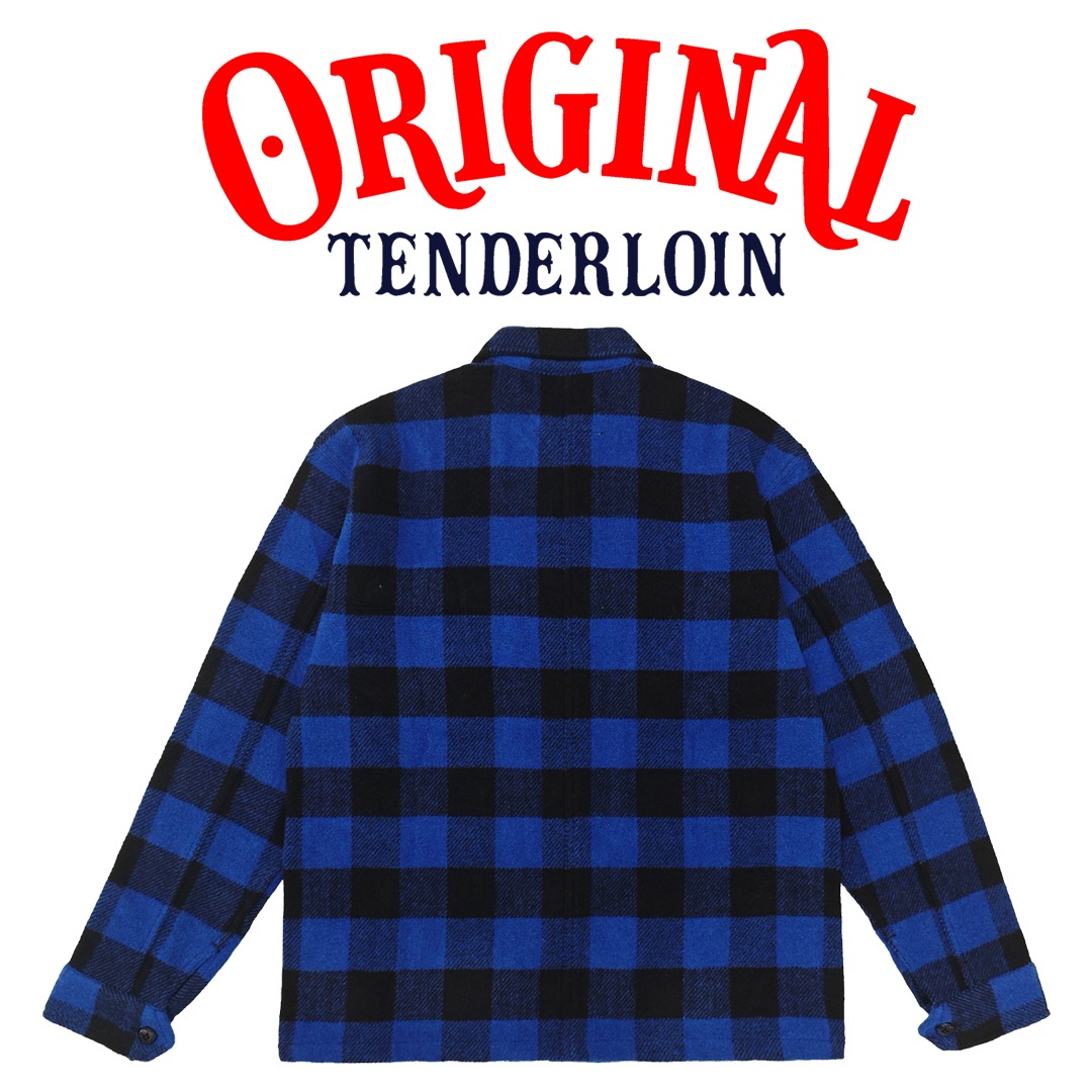 tenderloin テンダーロイン BAFFALO バッファロー 青 XL UU5uDro1pkoQaHZZ3r1EEIOCPAoEv5