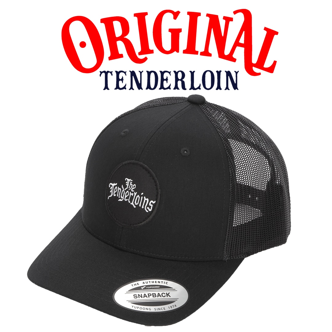 TENDERLOIN FLEXFIT Classic Trucker VISOR MESH CAP BLACK