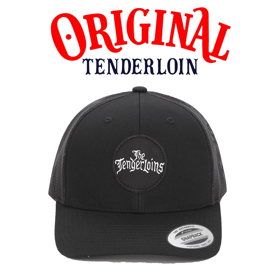 TENDERLOIN FLEXFIT Classic Trucker VISOR MESH CAP BLACK