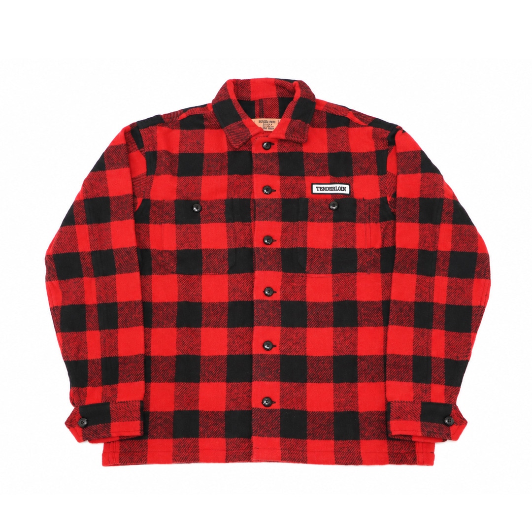 テンダーロイン　TENDERLOIN 　ダック　ハット L AMAGASAKI LIMITED】TENDERLOIN T-BUFFALO JACKET FIRST MODEL RED