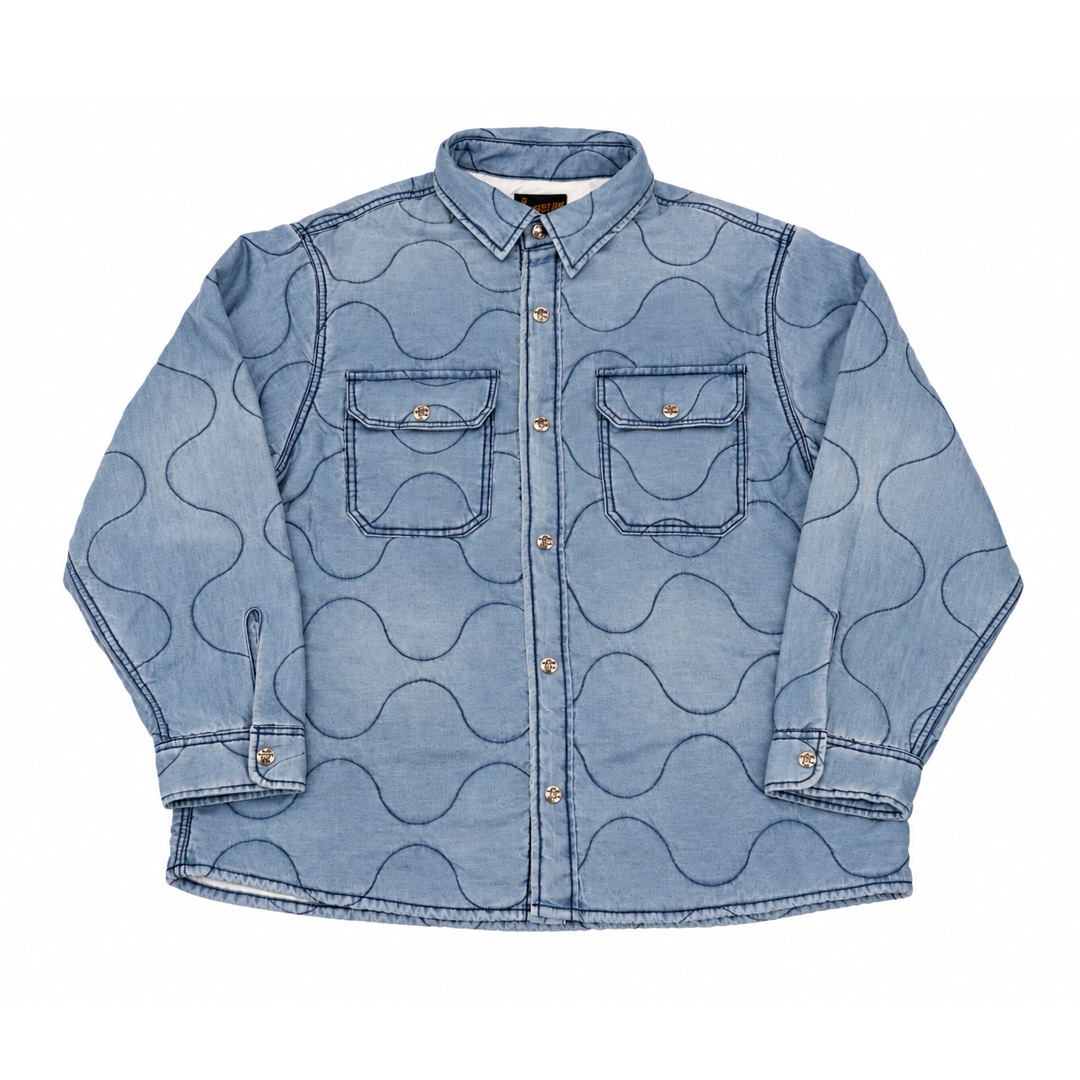 TENDERLOIN WORK JKT サイズM TENDERLOIN QUILTING DENIM SHIRT JACKET | JACKET | TENDERLOIN