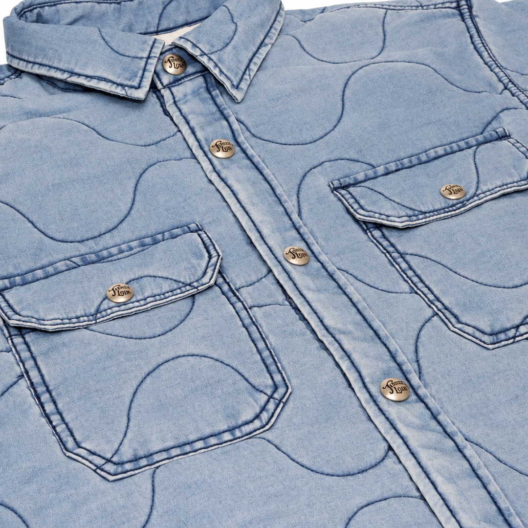 TENDERLOIN QUILTING DENIM SHIRT JACKET | JACKET | TENDERLOIN