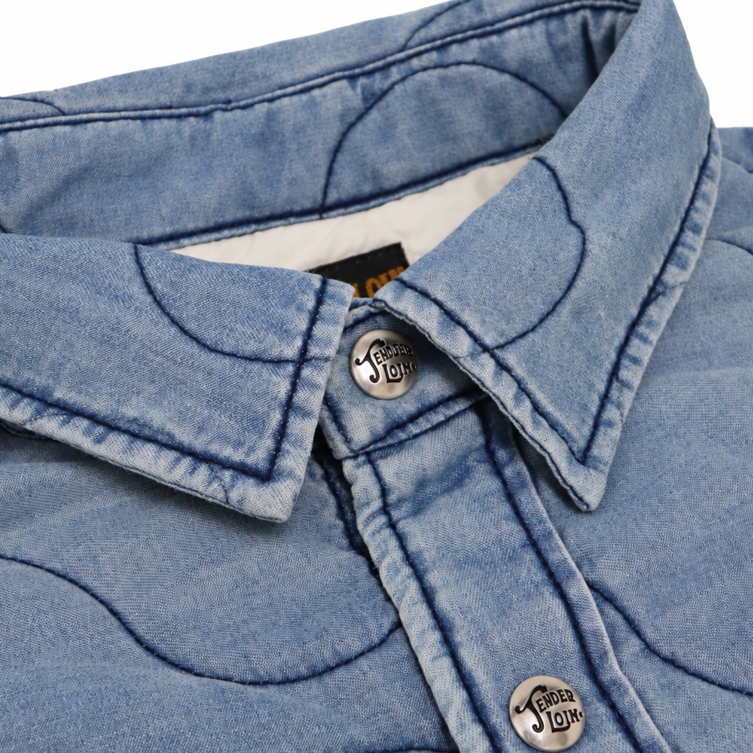 TENDERLOIN QUILTING DENIM SHIRT JACKET | JACKET | TENDERLOIN
