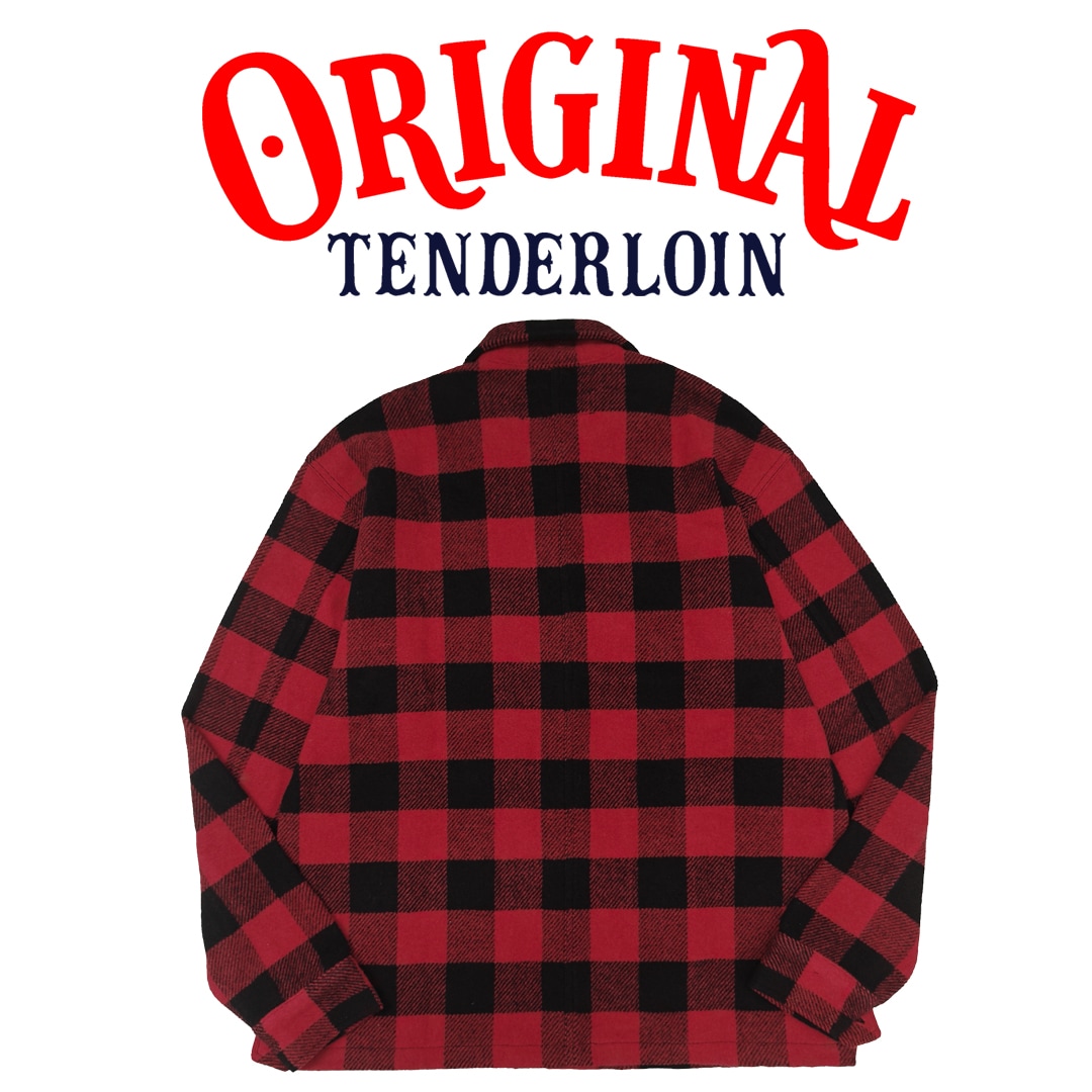 ジャケット・アウター TENDERLOIN T-BUFFALO JACKET RED シルバー会員以上専用】【10月初旬納品】TENDERLOIN T-BUFFALO