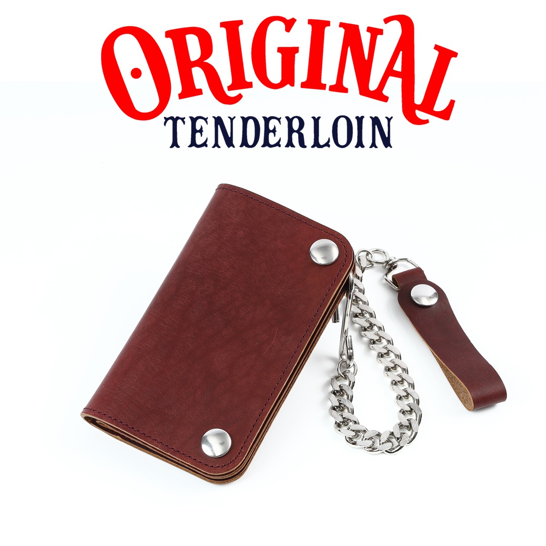 TENDERLOIN TRUCKER WALLET SHORT BURGUNDY