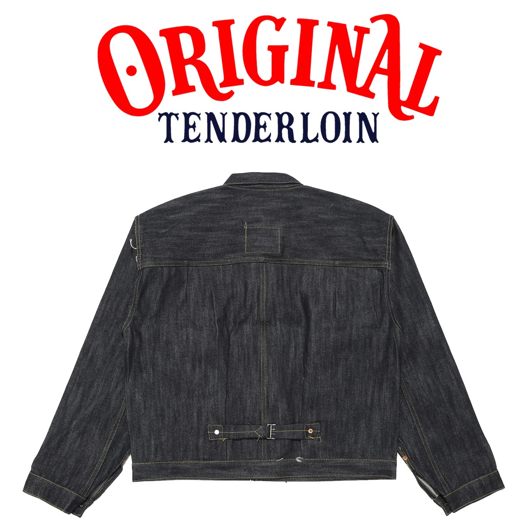 TENDERLOIN Denim JACKET 1943 1943E 1943EE / INDIGO/Rigid #015 46