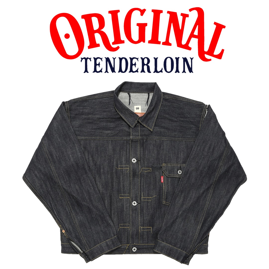 TENDERLOIN Denim JACKET 1943 1943E 1943EE / INDIGO/Rigid #015 46 48 50