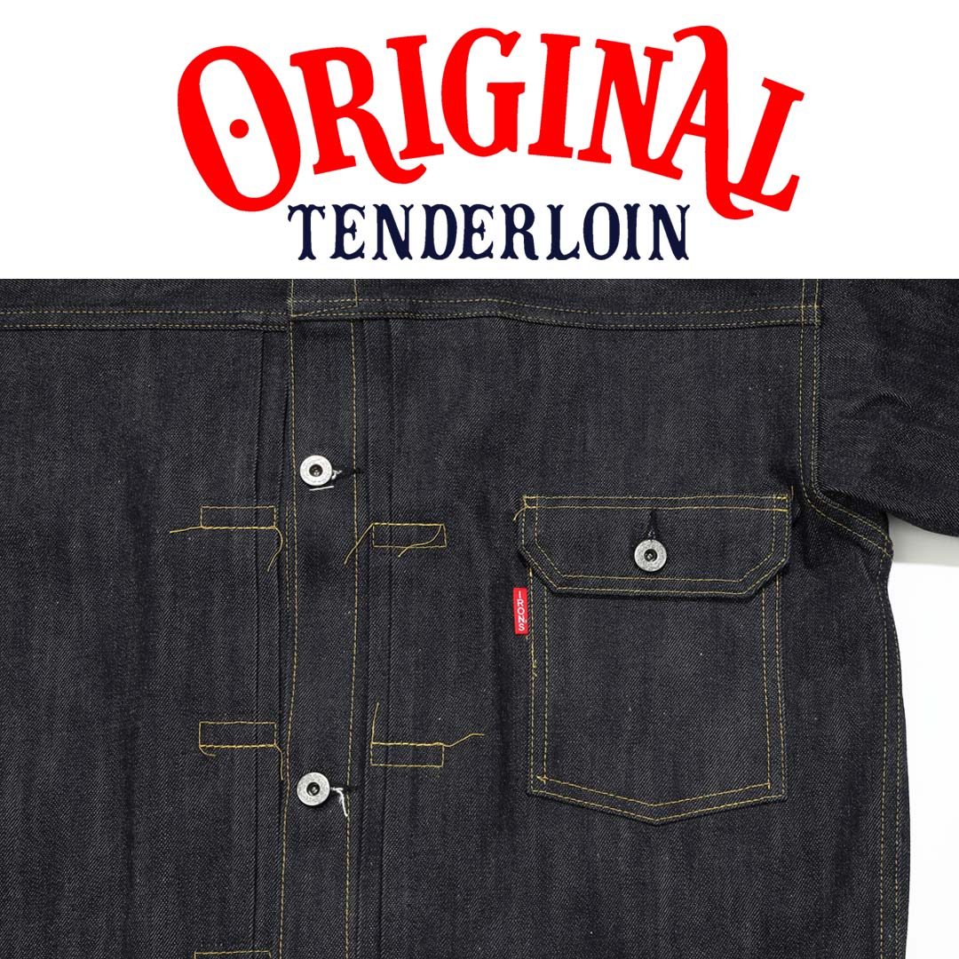 TENDERLOIN Denim JACKET 1943 1943E 1943EE / INDIGO/Rigid #015 46 48 50