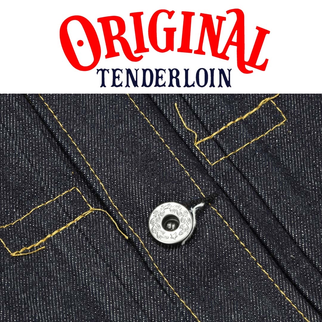TENDERLOIN Denim JACKET 1943 1943E 1943EE / INDIGO/Rigid #015 46 48 50