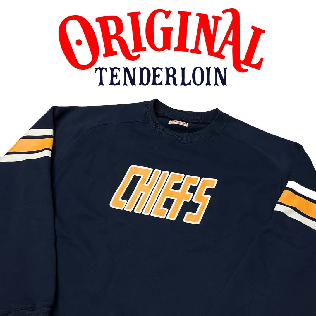 TENDERLOIN CHIEFS フーディ 16号 TENDERLOIN CHIEFS HOODIE WHITE | HOODIES | TENDERLOIN テンダーロイン