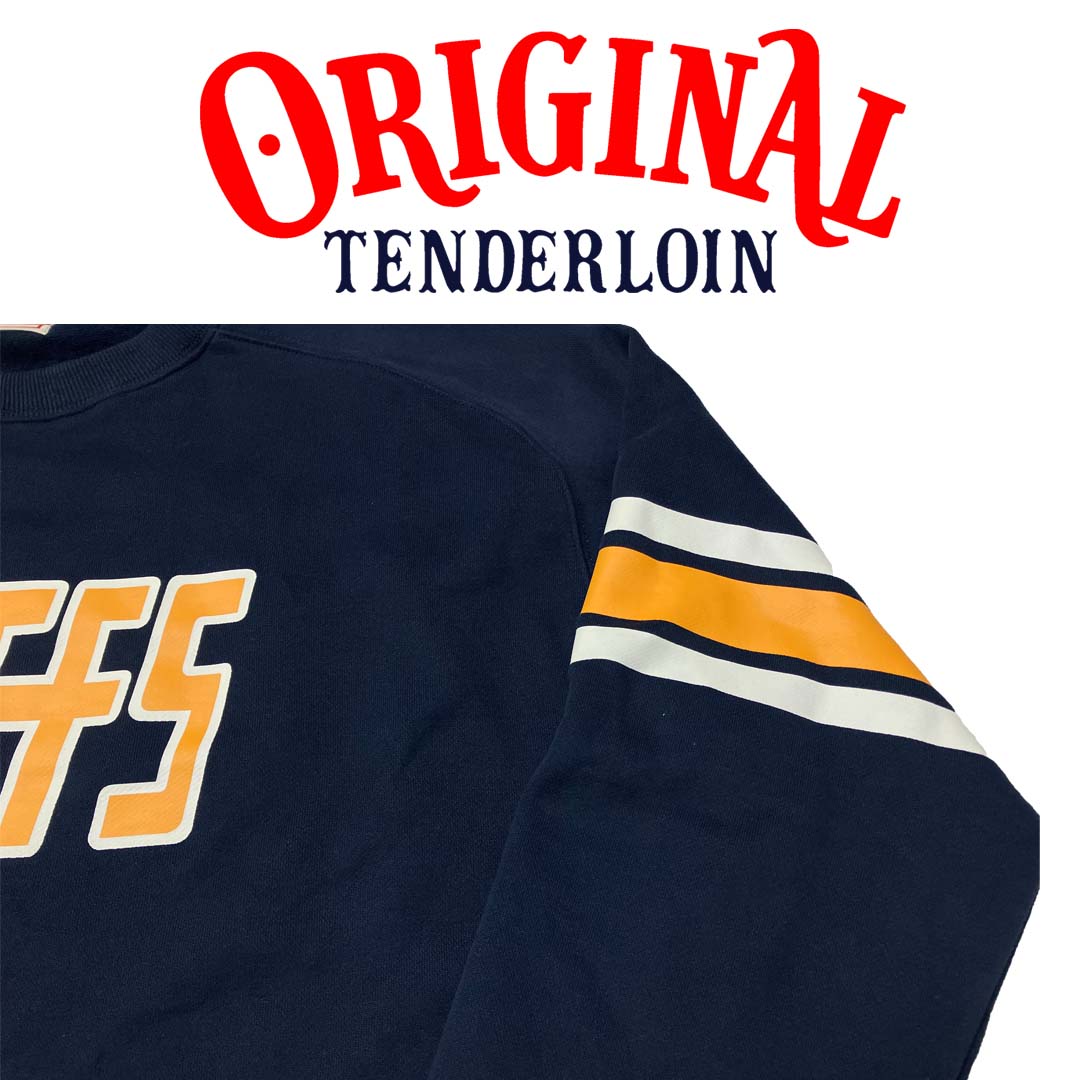 1月中旬納品予定】TENDERLOIN CHIEFS SWEATSHIRTS NAVY | SWEATSHIRT
