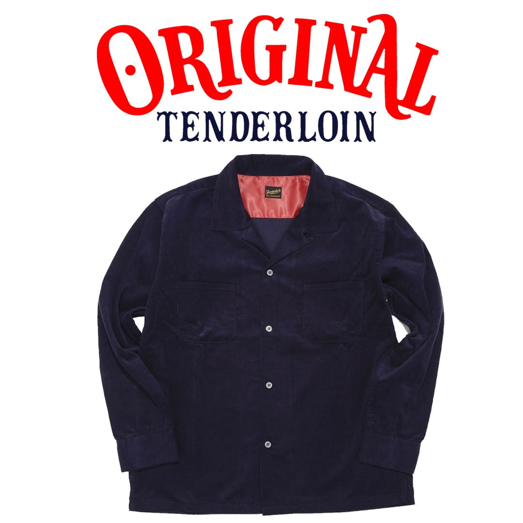 TENDERLOIN (テンダーロイン) CORDUROY ウエスタン シャツ TENDERLOIN CORDUROY SHIRTS DARK NAVY | SHIRT | TENDERLOIN