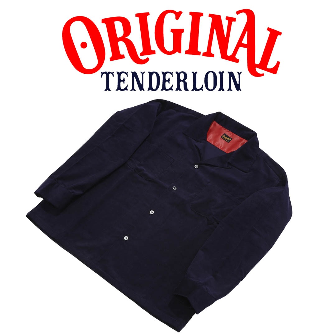 TENDERLOIN CORDUROY SHIRTS DARK NAVY | SHIRT | TENDERLOIN
