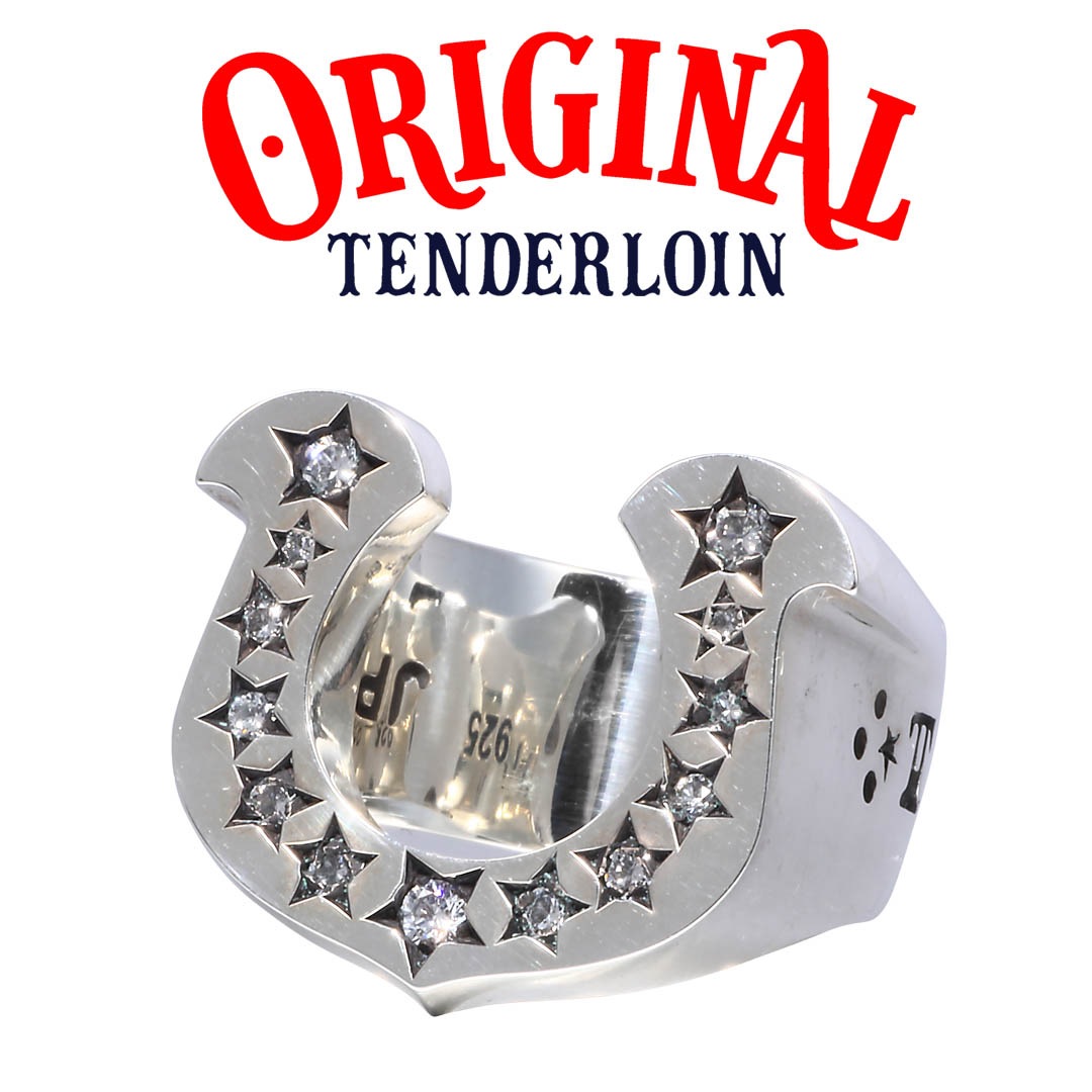 【即納】HORSESHOE RING SV925 Lab-Grown Diamonds