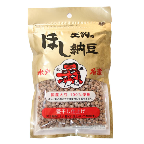 ほし納豆（干し納豆）200g ｜ 創業100余年 老舗の味「水戸元祖 天狗