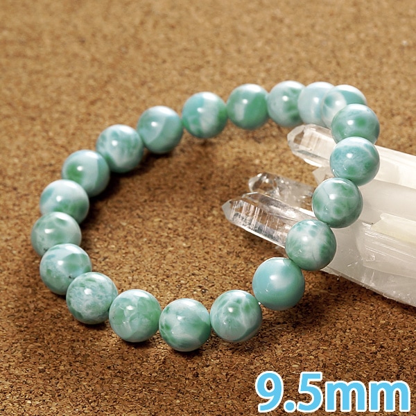 ラリマーブレスレット 4A級 9.5mm
