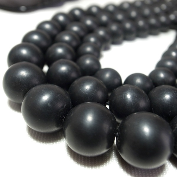 【泗濱浮石】 ベンセキ (ベン石) 一連 （φ8mm-φ16mm） 連売り 素材 パーツ 丸玉
