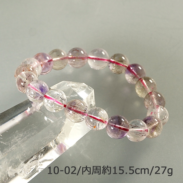 【個別売り】スーパーセブン 3A級10mm ブレスレット