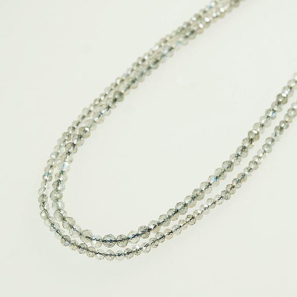 ＜ラウンドカット＞ ラブラドライト (2mm-3mm) 一連 連売り 素材 パーツ