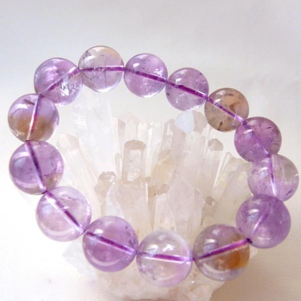 ☆天然アメトリン(14mm)ブレスレット