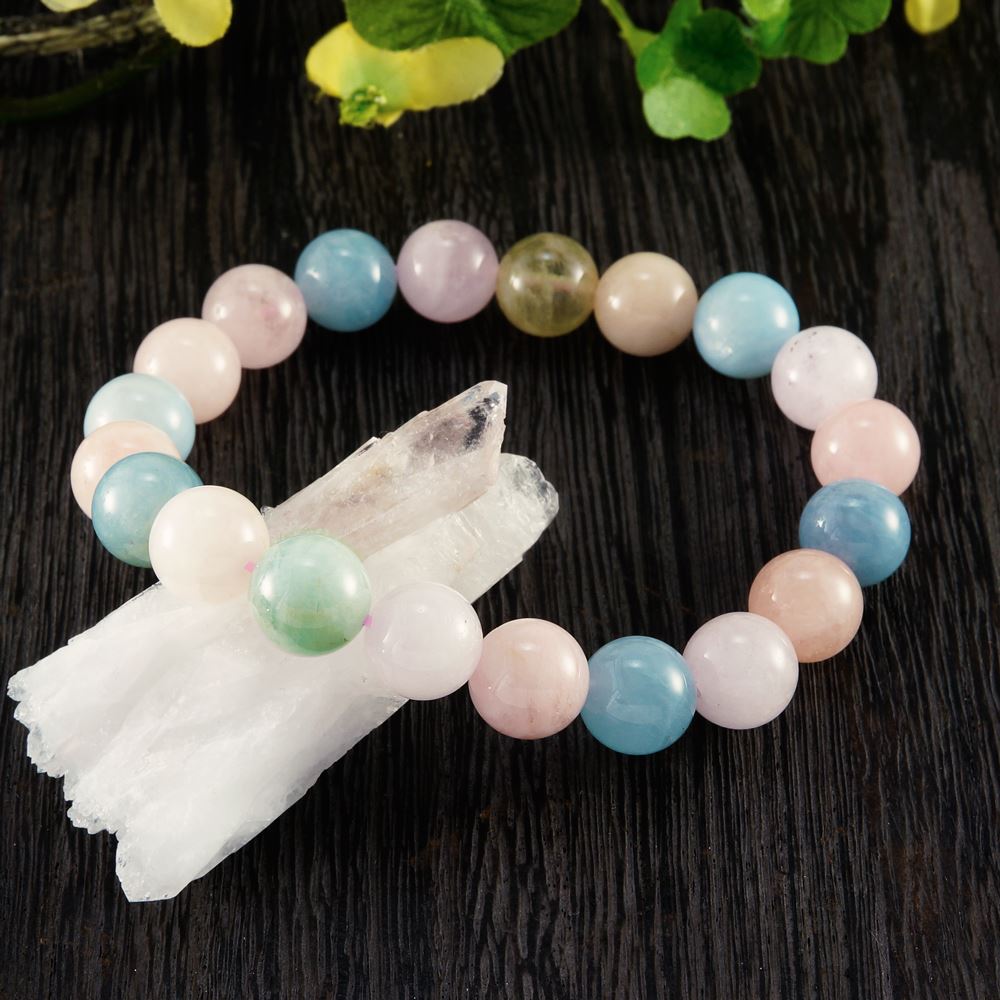 高品質☆天然 ベリル (10mm)ブレスレット