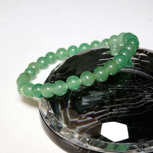 ★アベンチュリン丸珠 (6mm)ブレスレット