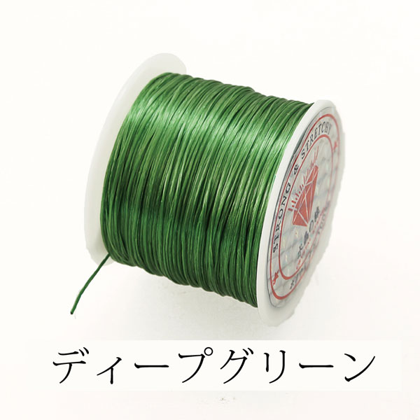 針付き♪天然石 ブレスレット専用ポリウレタンゴム糸 （ネコポス便不可・宅配便配送のみ）