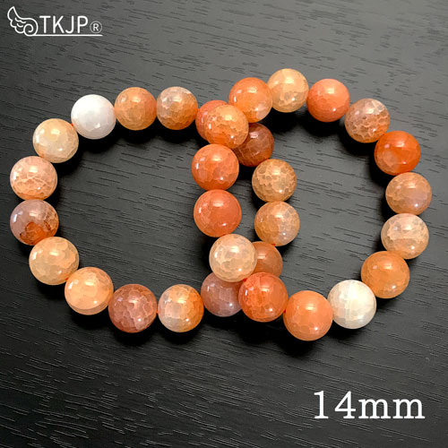 龍紋石(ドラゴンアゲート)(14mm)ブレスレット | 天然石一覧