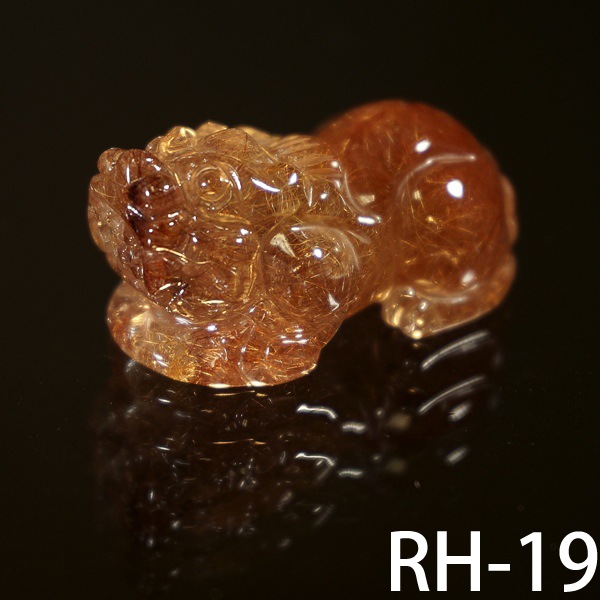 最高金運★　コッパールチル 手彫り ヒキュウ♪(その7)置物・ペンダント