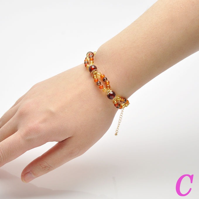 天然石 オリジナルデザイン ブレスレット 腕輪 数珠 アクセサリー