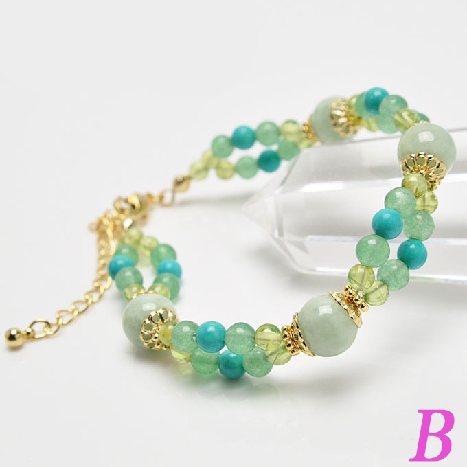 天然石 オリジナルデザイン ブレスレット 腕輪 数珠